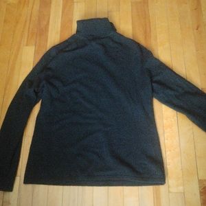 Black cashmere turtleneck